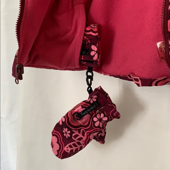 Outside Baby Reversible Jacket & mittens 5-6 yr - Picture 4 of 9